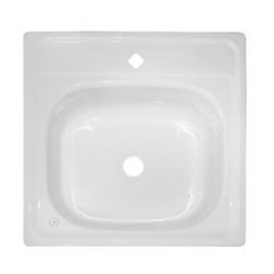 Мойка стальная эмалиров. (Гомель) 50х50 с кронштейнами