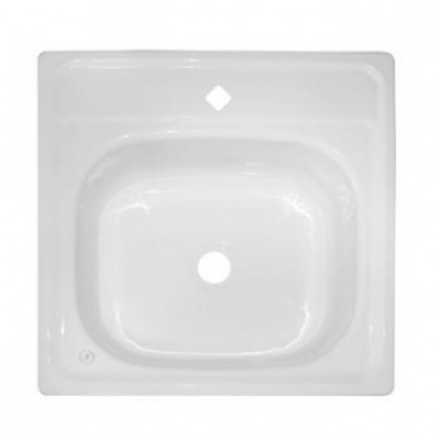 Мойка стальная эмалиров. (Гомель) 50х50 с кронштейнами