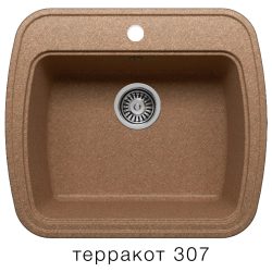 Мойка F-11 терракот (307), 500*570*210мм