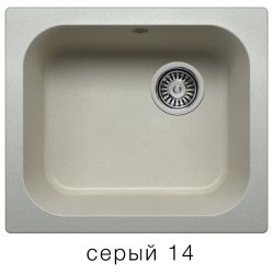 Мойка F-17 серая (14), 430*500*200мм