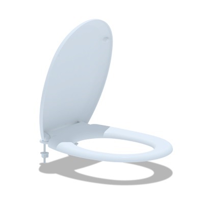 Сиденье для унитаза  Ани Пласт WS0210 мет. креп. (Комфорт,Бриз,Ардо,Дора, ЦОП с выс. бачком) (12 шт)