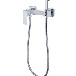35 Гигиенический душ со смесителем А8035-2 (белый+хром)