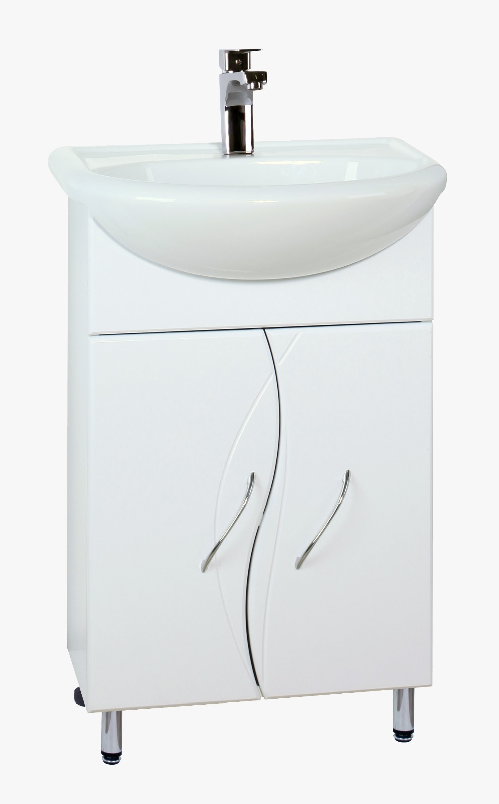 01 Тумба АЛЕКСА 550 под умывальник Уют 55