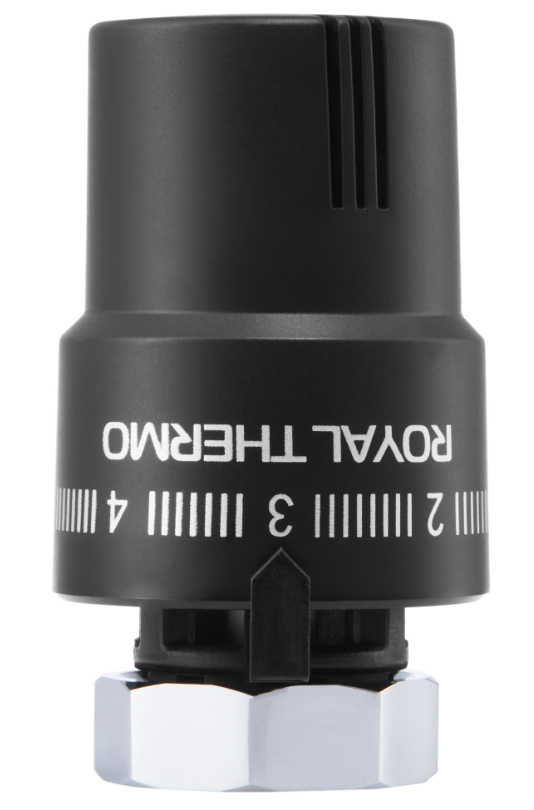 Термоголовка жидкостная Royal Thermo М30х1,5 (черный)