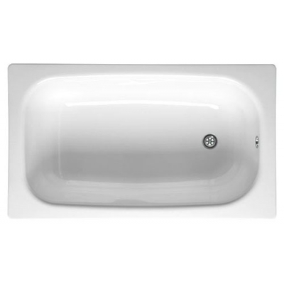 Ванна стальная 1,05*0,65*0,36 (ВИЗ) Антика "Белая Орхидея" цв.белый (ОР-13300)