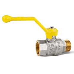 Кран газ шаровой  1/2'' г/ш рукоятка LD Pride (47.15.В-Н.Р GAS) с биркой