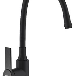 11 Смеситель для кухни с гибким изливом "Черный" СВ3511