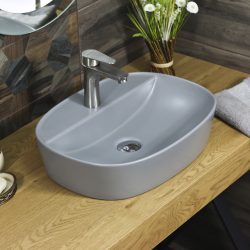 Раковина MELANA MLN-320356MG матовая серая