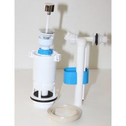 Арматура с бок.подв. 1/2 пласт. эконом шток металл WC4050M (20шт)