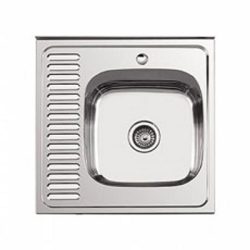 Мойка глянцевая накладная 600 Х 600 -0.8мм-R