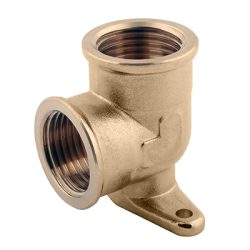 Уголок лат. 15Вх15В (с креплением) никель