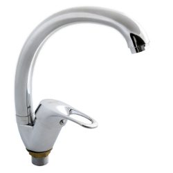 42 Смеситель для кухни с гайкой (утка)  С4342