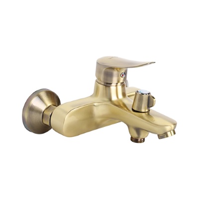 42 Смеситель для ванны с коротким изливом "БРОНЗА" СВ8542