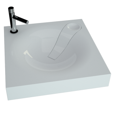 Умывальник Angy 60*60 ш*г над стиральной машиной (Andrea)