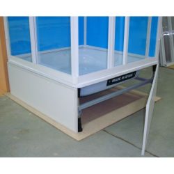 ЭКРАН КАРКАСА ДЛЯ ДУШ. ПОДДОНА 90*25 (КОМПЛЕКТ 2 ШТ)