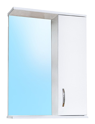 02 Зеркальный шкаф БАЛИ 500 (универсальное)