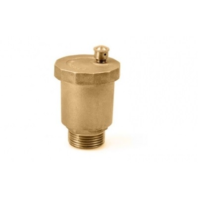 Воздухоотводчик автоматический 1/2 прямой лат (AQUALINK)