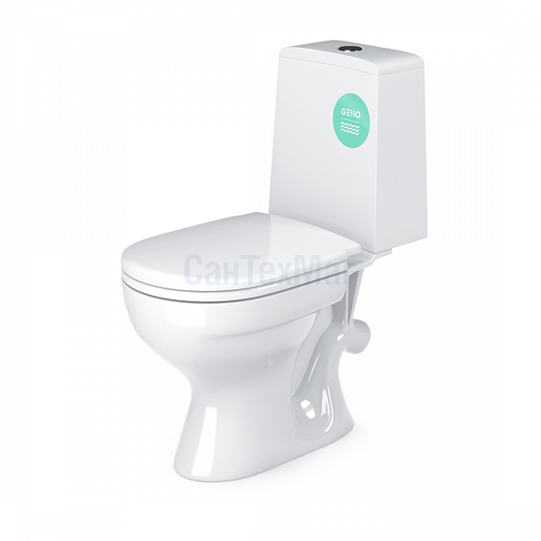 W101 Унитаз-компакт  HOME De LUXE (унитаз, бачок, сиденье, крепления)