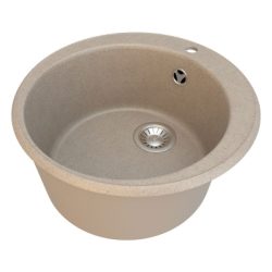 Мойка Zeter Stil 510 круглая, песочная, 507*200мм