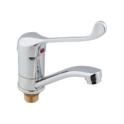 48 Смеситель для кухни средний нос с гайкой хирургический СВ4148