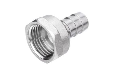 Штуцер латунный ф15 16мм В никель