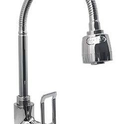 43 Смеситель для кухни с гибким изливом с гайкой С3543