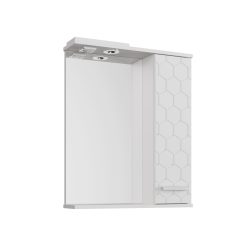 Зеркальный шкаф Сота (60 (Белый) Правый)