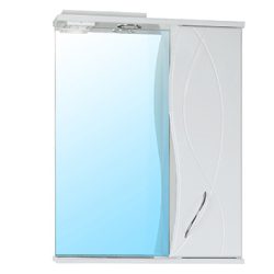 01 Зеркальный шкаф АЛЕКСА 600 (левый)