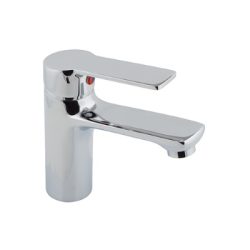 77 Смеситель для умывальника с гайкой СВ3077