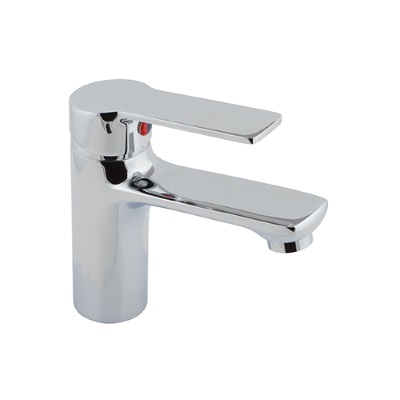 77 Смеситель для умывальника с гайкой СВ3077