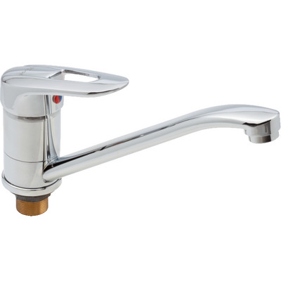 07 Смеситель для кухни с гайкой СВ4207