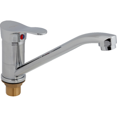 14 Смеситель для кухни с гайкой СВ3214