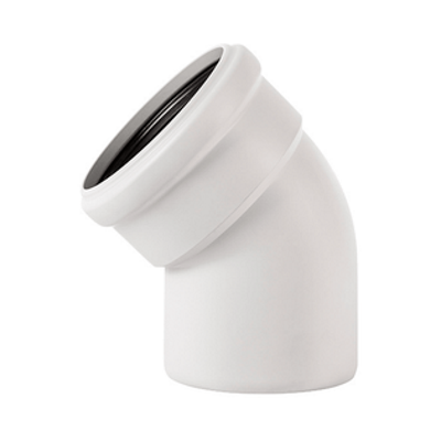 ПП Отвод 110х45  бесшумный ПОЛИТЭК (60шт)