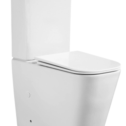 Унитаз-компакт безободковый WAVE APEKS Tornado1.0,гор,ниж,2-кн.арм,сид.полипр,м/л,быстр,БЕЛЫЙ глянец