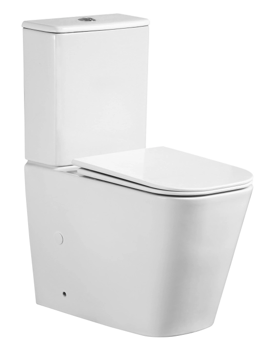 Унитаз-компакт безободковый WAVE APEKS Tornado1.0,гор,ниж,2-кн.арм,сид.полипр,м/л,быстр,БЕЛЫЙ глянец