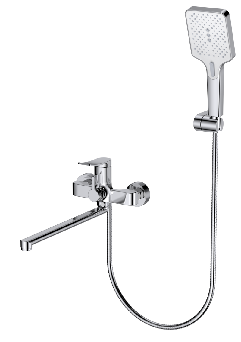 28 Смеситель для ванны с длин. изливом СВ8228