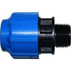 ПЭ Муфта переход. с наруж рез 32х1 Полиэтилен Политэк (50шт)