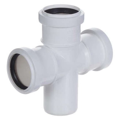 ПП Крестовина 50х50х50х90 бесшумная ПОЛИТЭК (40шт)