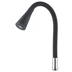 Излив гибкий Черный СГ74Т