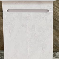 3 Тумба  "Уран СОМО 60" 2 створки Бетон Пайн