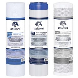 Комплект картриджей для питьевых систем К-СB unicorn PS-10, FCB-10, FCBL-10    Unicorn