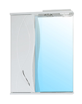 01 Зеркальный шкаф АЛЕКСА 600 (правый)