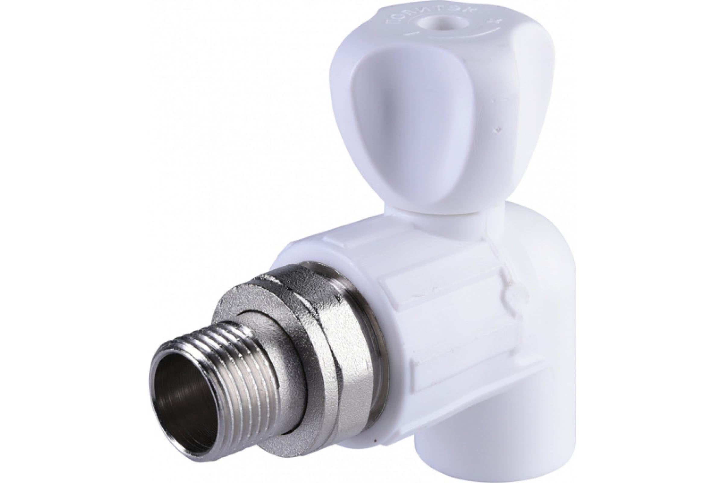 Кран п/радиатор 25-3/4 н/р угловой ПОЛИТЭК   (20шт)