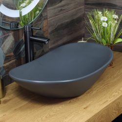 Раковина MELANA MLN-320354MDG матовая темно серая