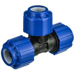 ПЭ Тройник переход 50х25х50 Полиэтилен Политэк (20шт)