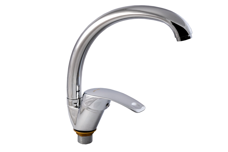 41 Смеситель для кухни с гайкой (утка)  С4341