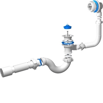 Варяг сифон для ванны с г/т 40х50 С6155 (30 шт)