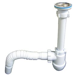 Сифон 1 1/4х40 Ани с гиб.трубой 40х50   С1010 (30 шт.)