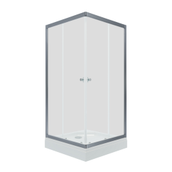 Душевое ограждение "Вента-Хром" 900*900*2020 квадратное