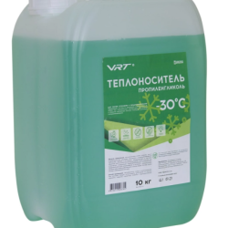 Теплоноситель VRT (пропиленгликоль) -30 10 кг зеленый